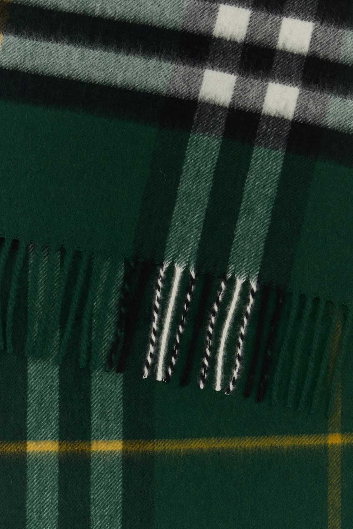 BURBERRY Embroidered Cashmere Scarf