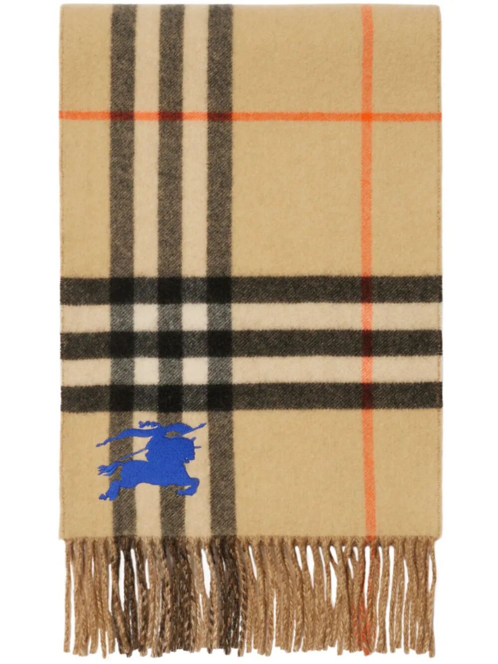 BURBERRY Reversible Cashmere Check Scarf