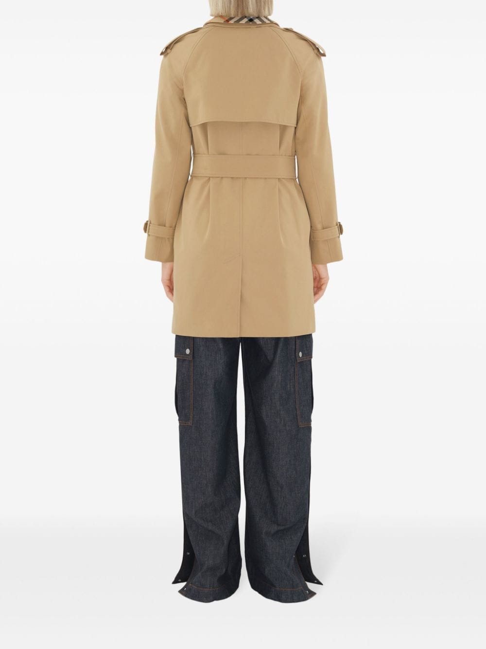 BURBERRY Cotton Trench Jacket for Women - SS25 Collection