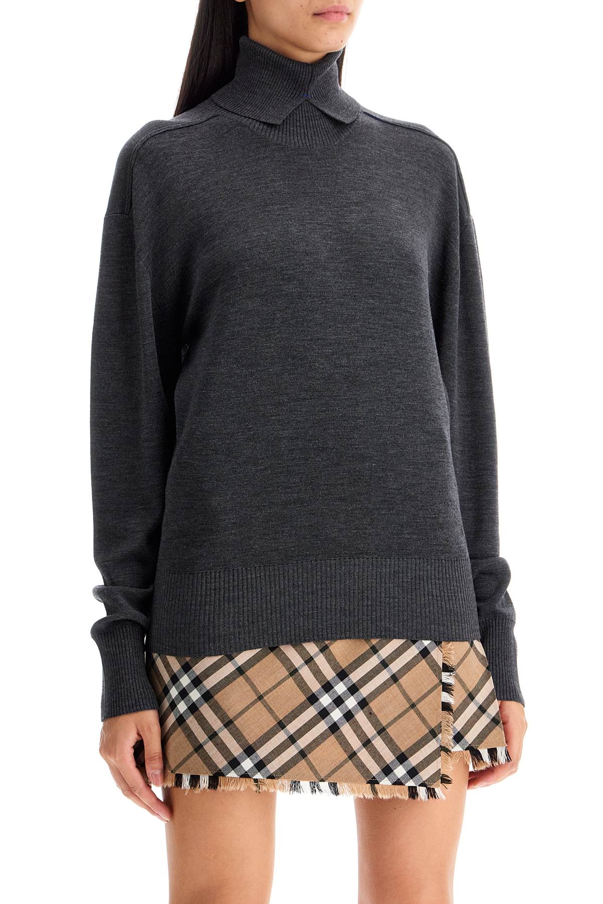 BURBERRY Women's Wool Sweater - Fall 2025 Collection