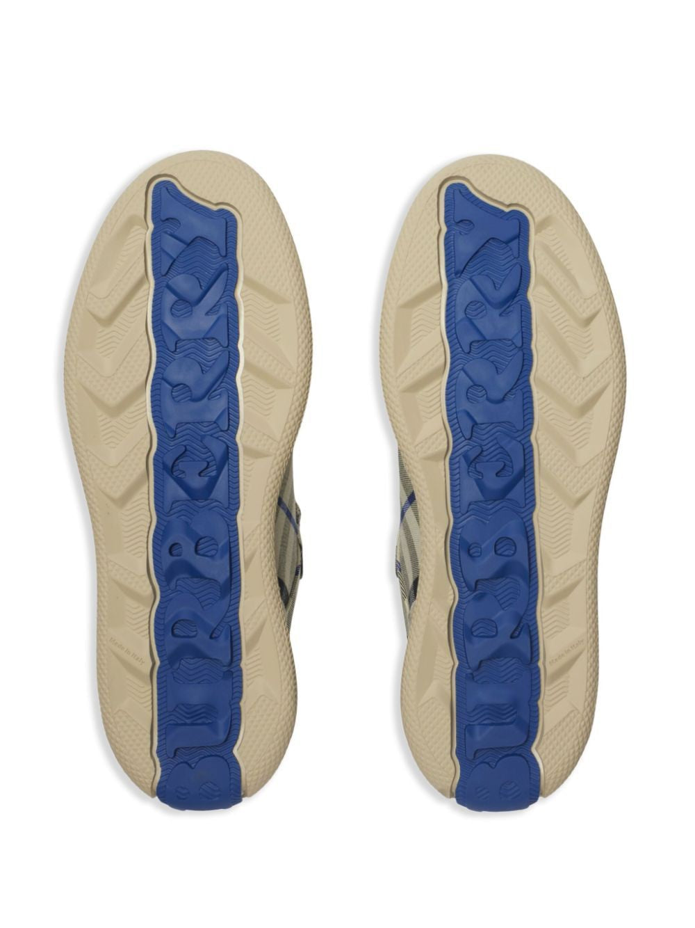 BURBERRY Embroidered Fabric Box Sneakers for Men