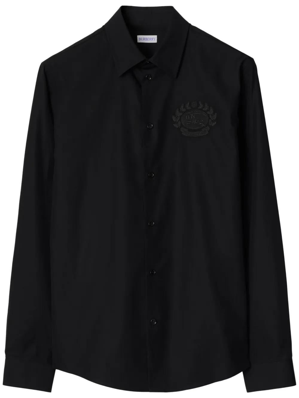 BURBERRY Classic Cotton Shirt for Men - Autumn/Winter 2024