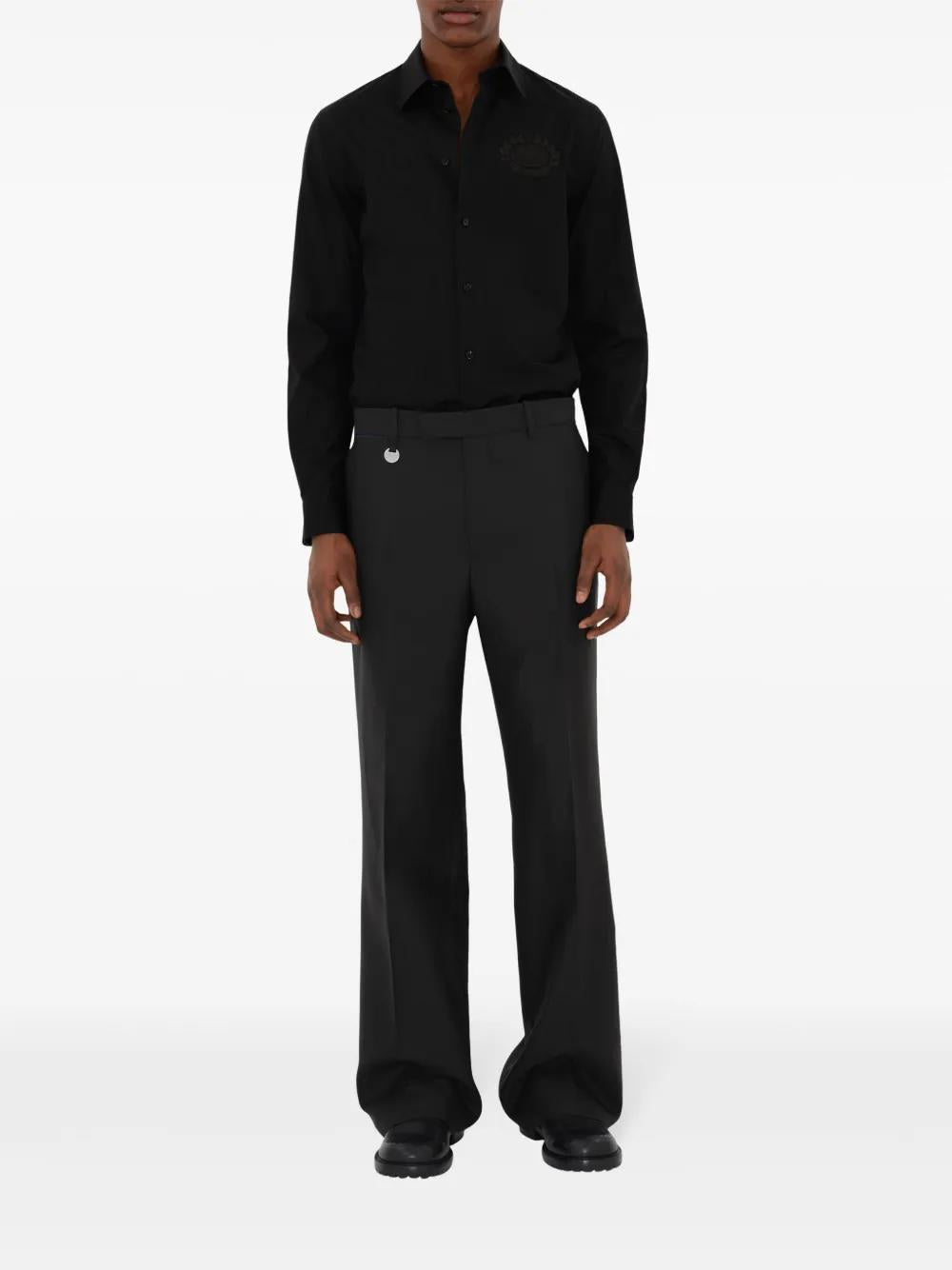 BURBERRY Classic Cotton Shirt for Men - Autumn/Winter 2024