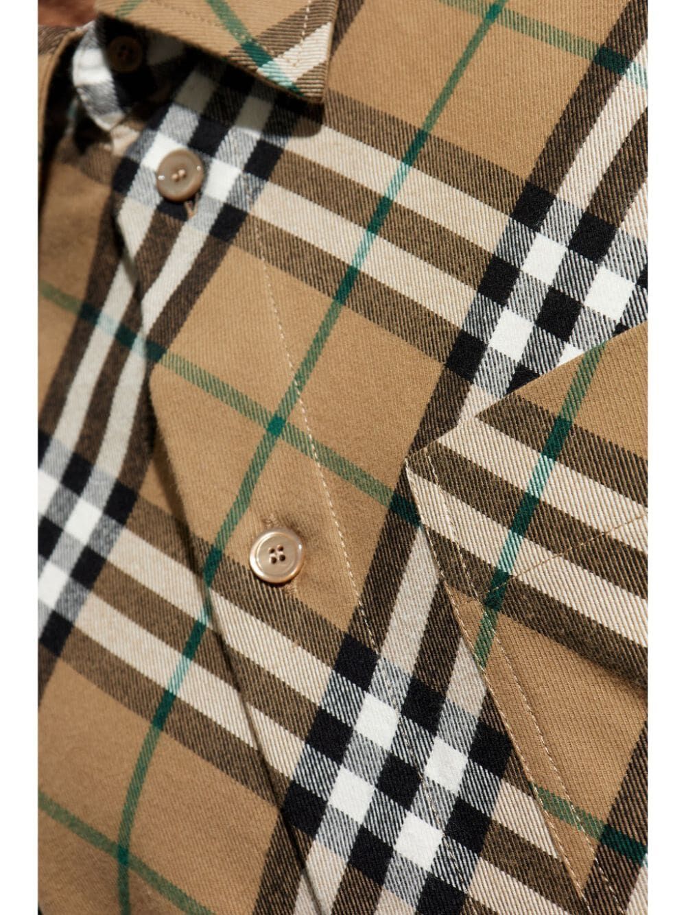 BURBERRY Classic Check Mini Shirt for Men