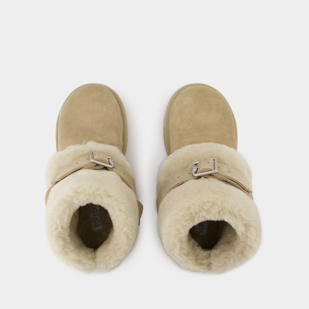 BURBERRY Snug Boots for Women - FW24 Collection