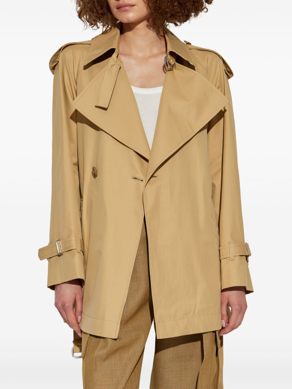 BURBERRY Classic Cotton Trench Jacket for Women