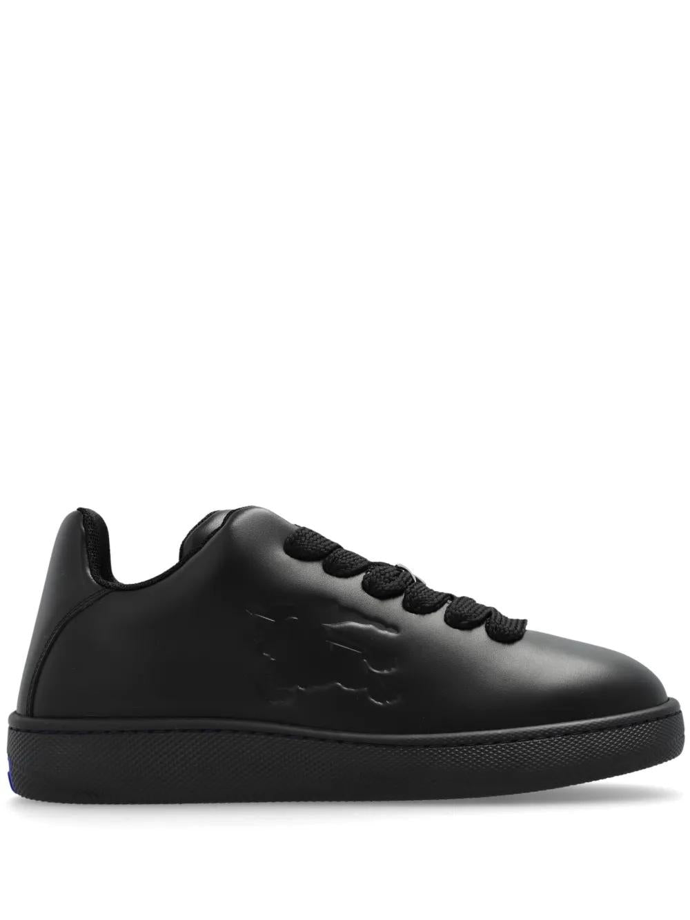 BURBERRY Premium 100% Leather Sneakers for Men - FW24 Collection