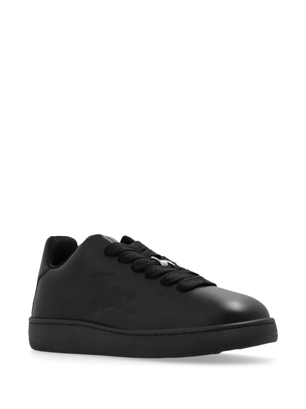 BURBERRY Premium 100% Leather Sneakers for Men - FW24 Collection