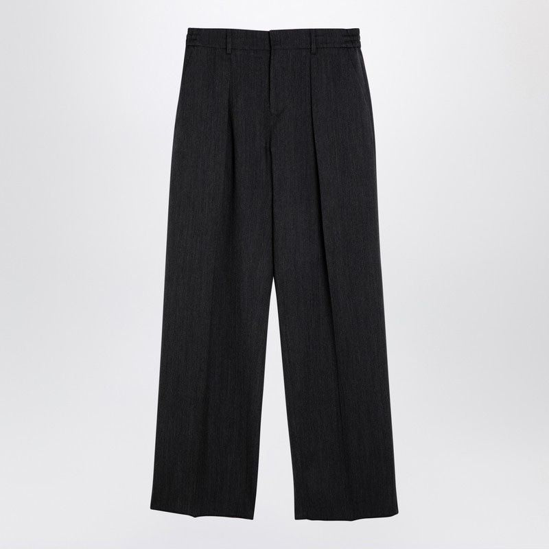 BURBERRY Men's Wool Trousers with Darts
