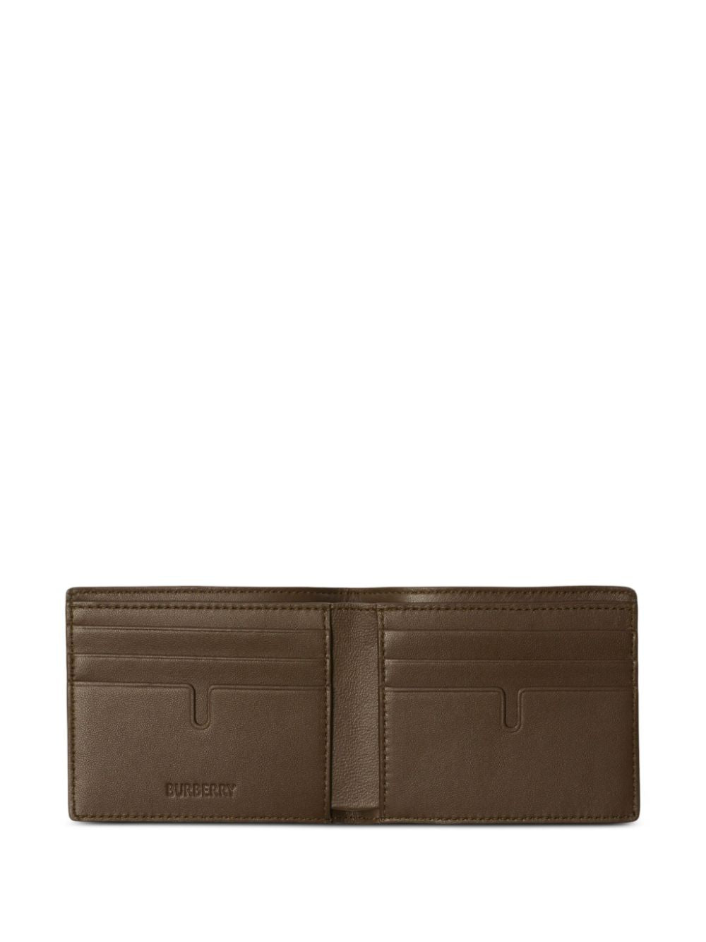 BURBERRY Mini Printed E-Canvas Wallet