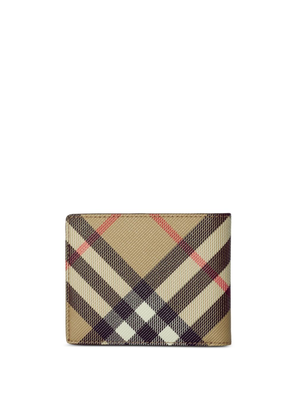 BURBERRY Mini Printed E-Canvas Wallet
