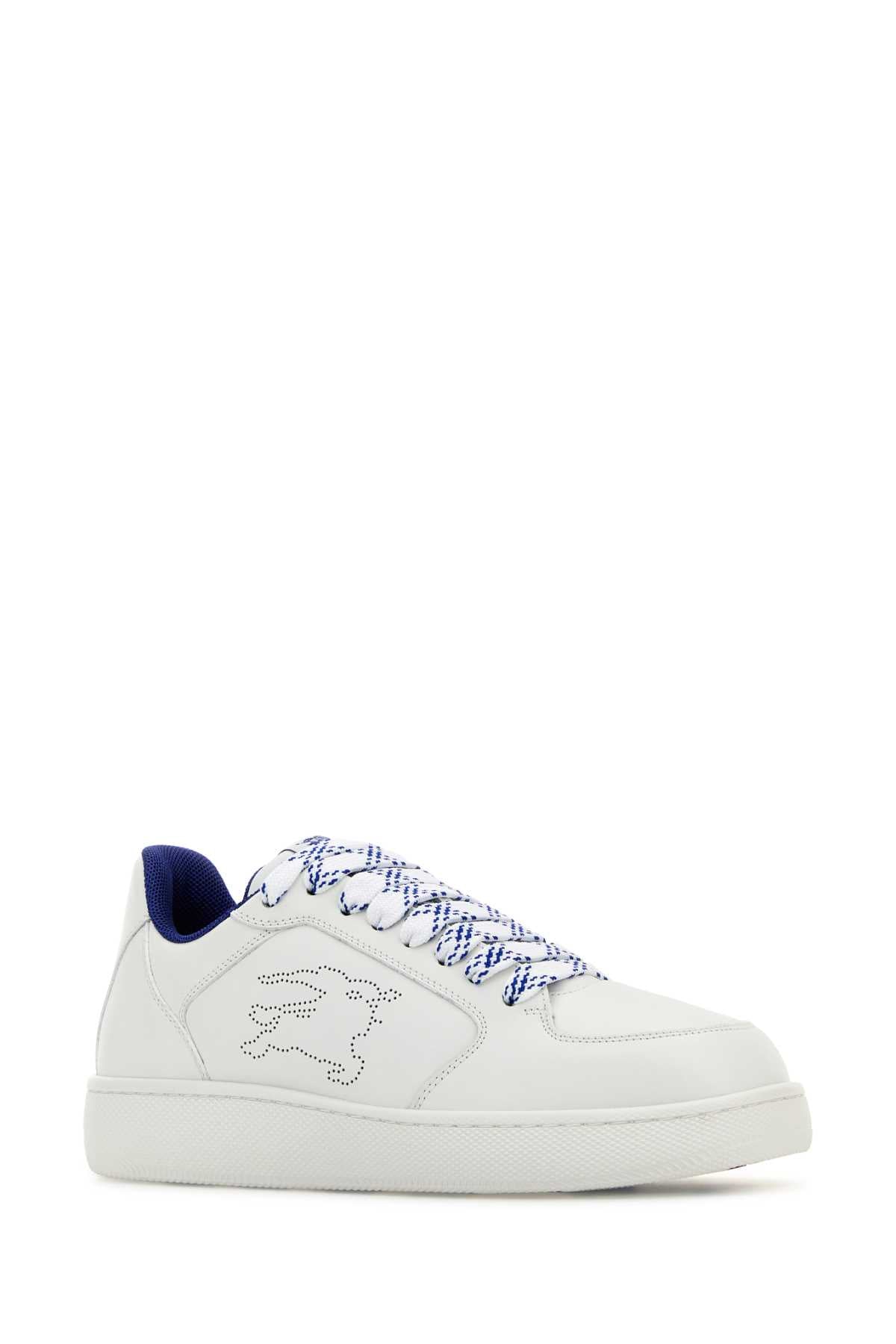 BURBERRY Leather Stock Sneaker for Women