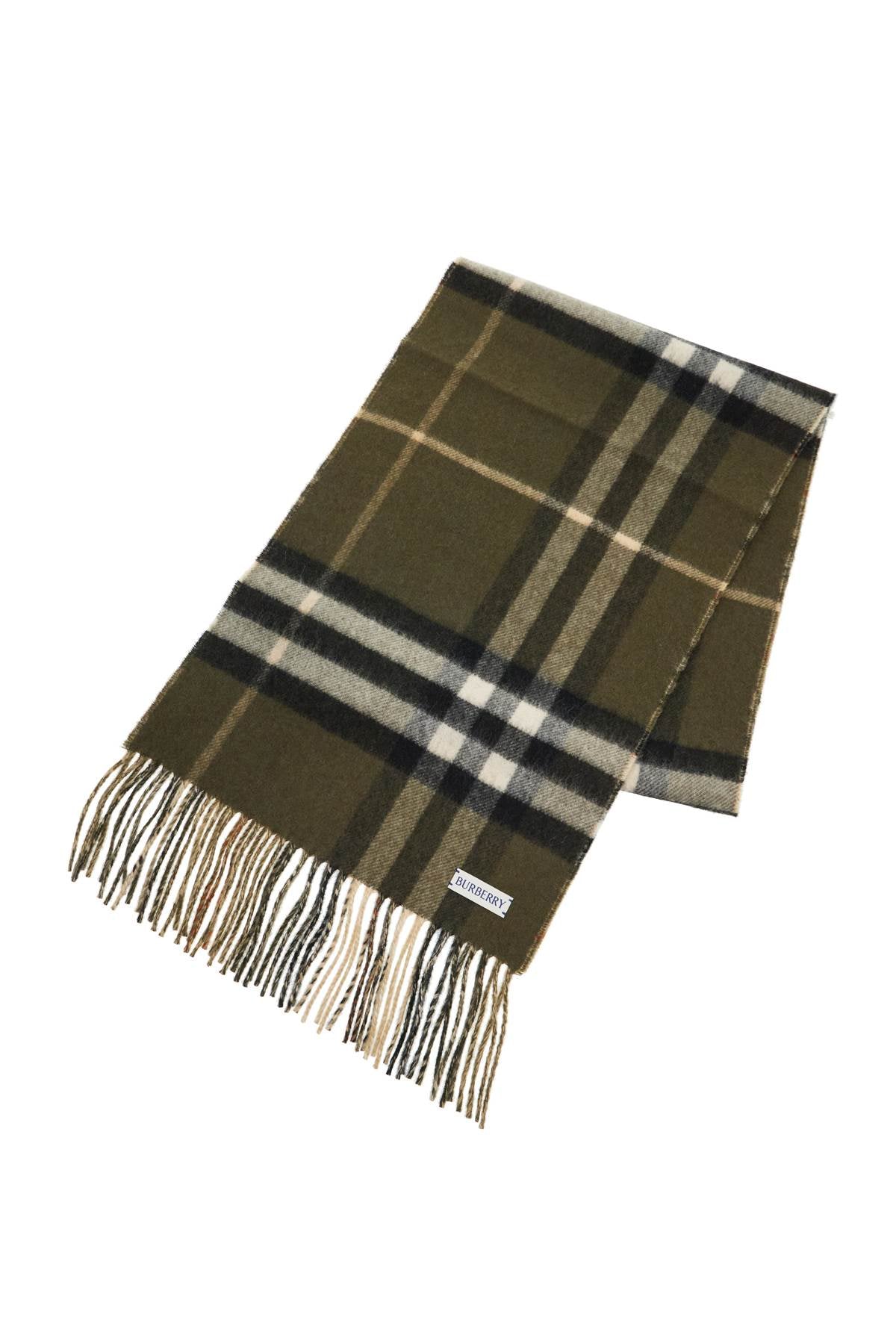 BURBERRY Embroidered Cashmere Scarf