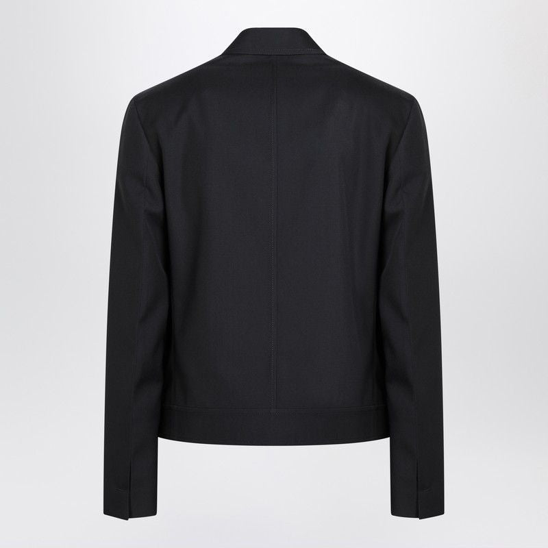 GUCCI Men's Single-Breasted Wool Gabardine Jacket