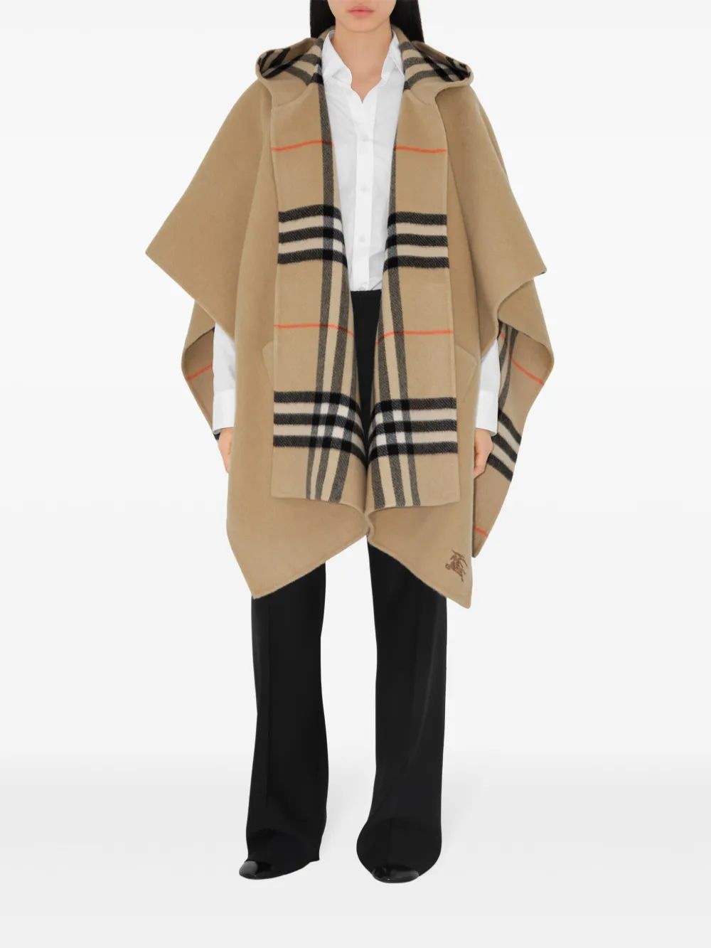 BURBERRY Solid Check Knitwear Unisex Sweater