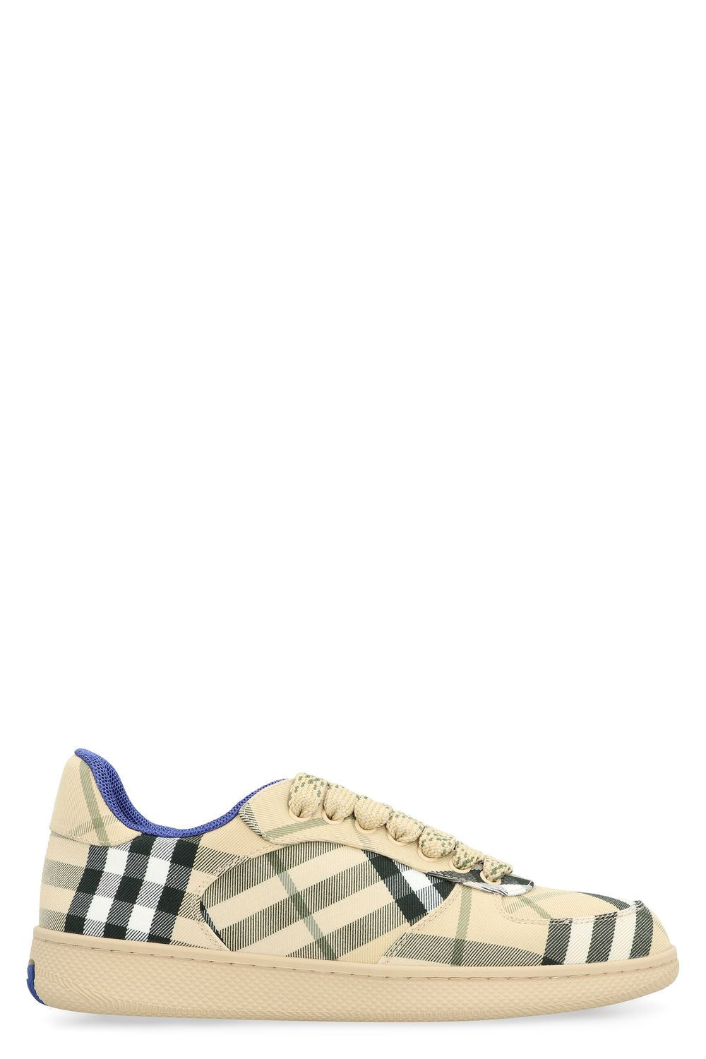 BURBERRY Checkered Design Motif Sneakers for Women