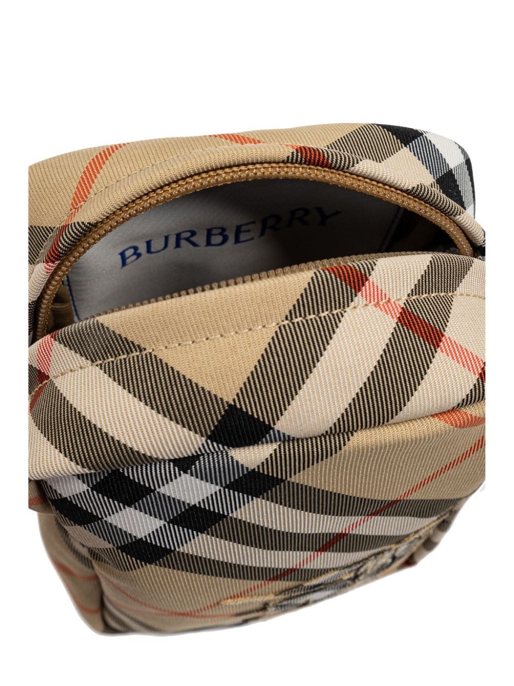 BURBERRY Check Fabric Mini Smartphone Case/Shoulder Bag