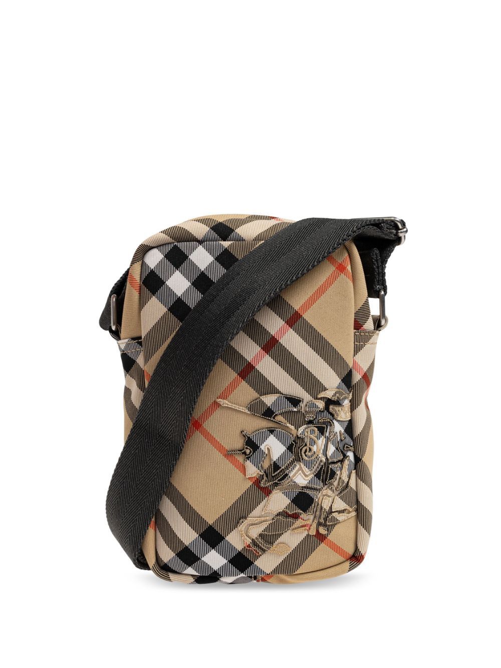 BURBERRY Check Fabric Mini Smartphone Case/Shoulder Bag