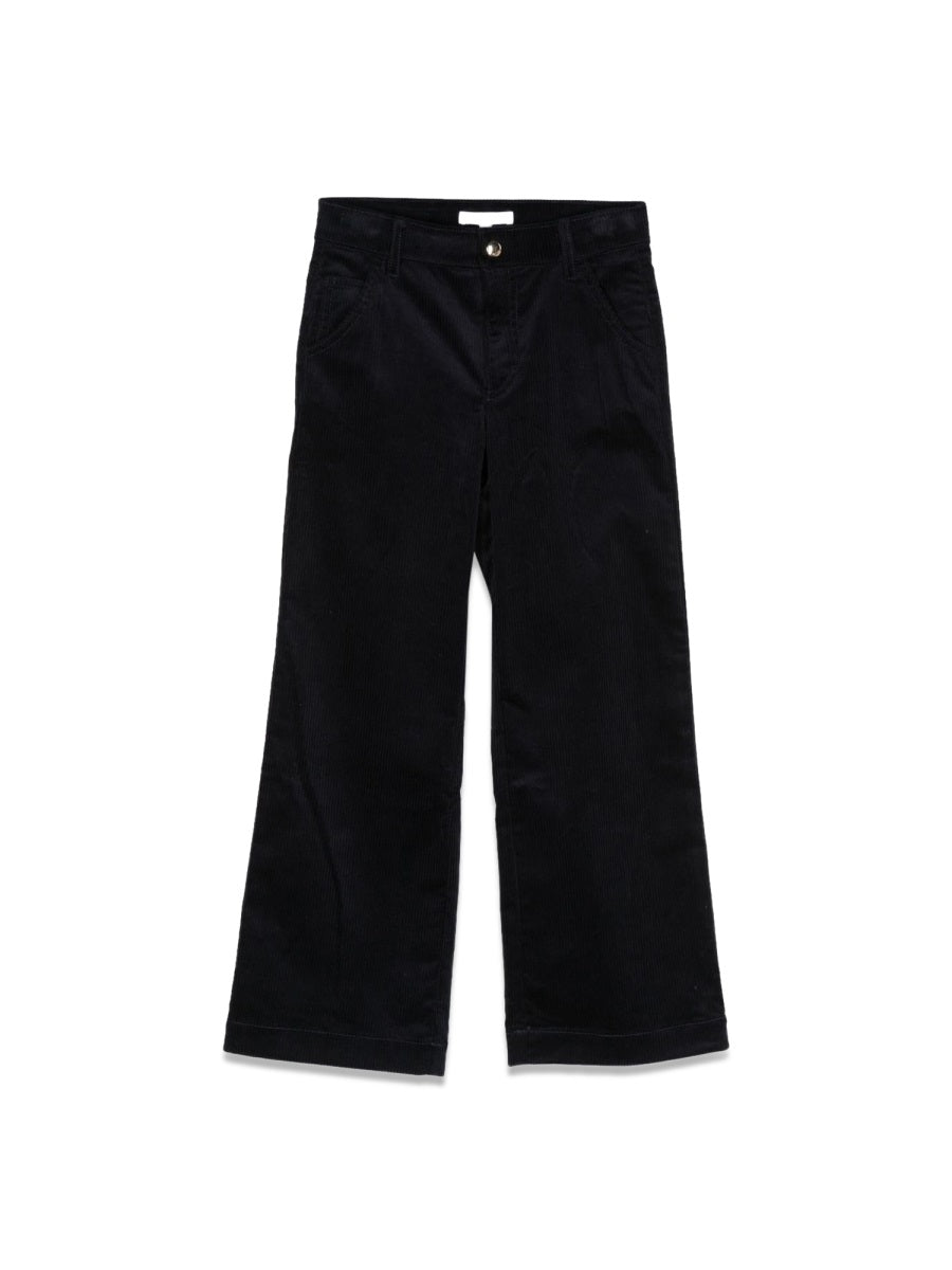 CHLOÉ Mini Velvet Trousers for Girls