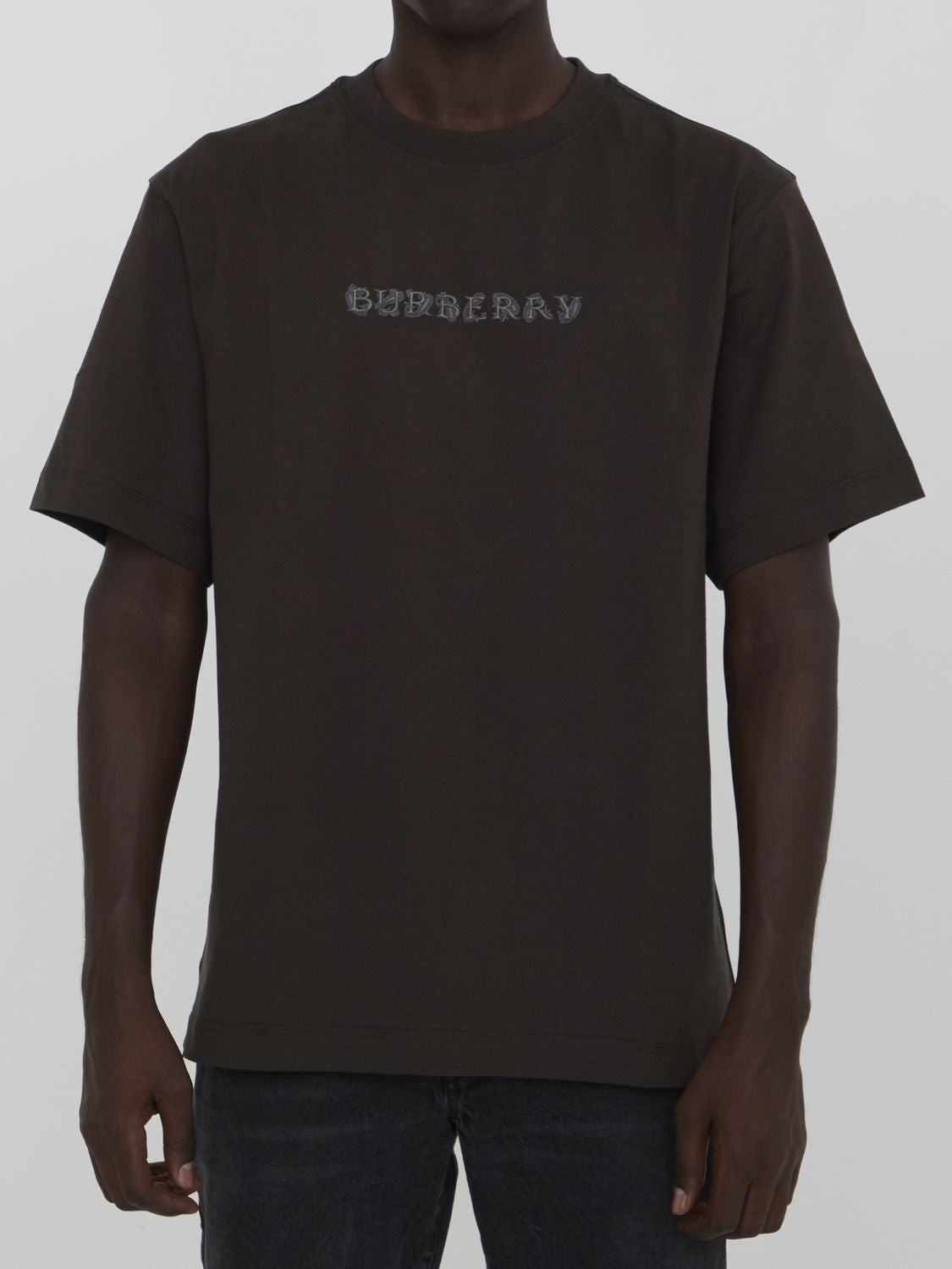 BURBERRY Regular Fit Logo T-Shirt - Size L