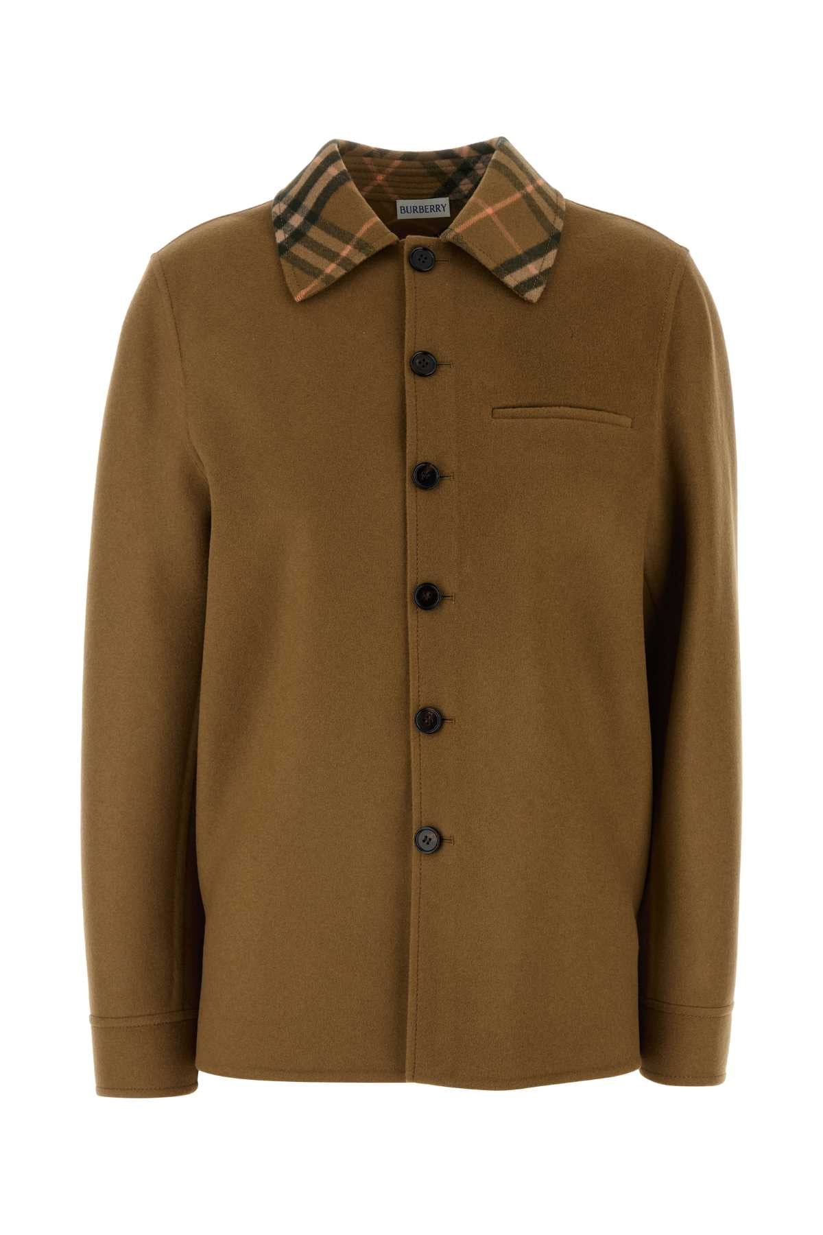 BURBERRY Wool Jacket for Women - Cozy and Elegant
