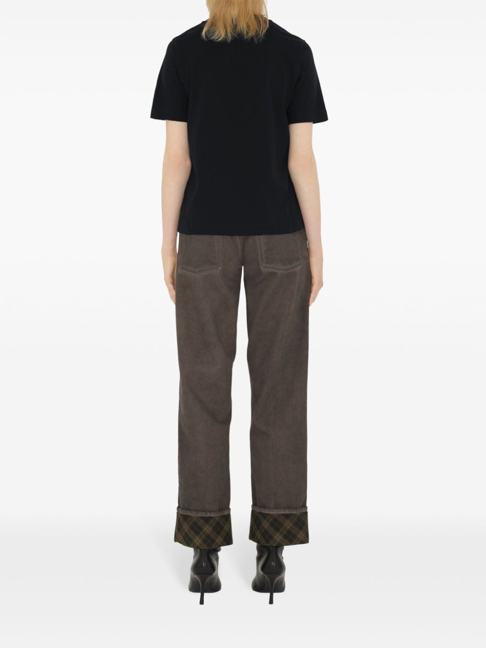 BURBERRY Cotton T-Shirt for Women - Fall 2024 Collection