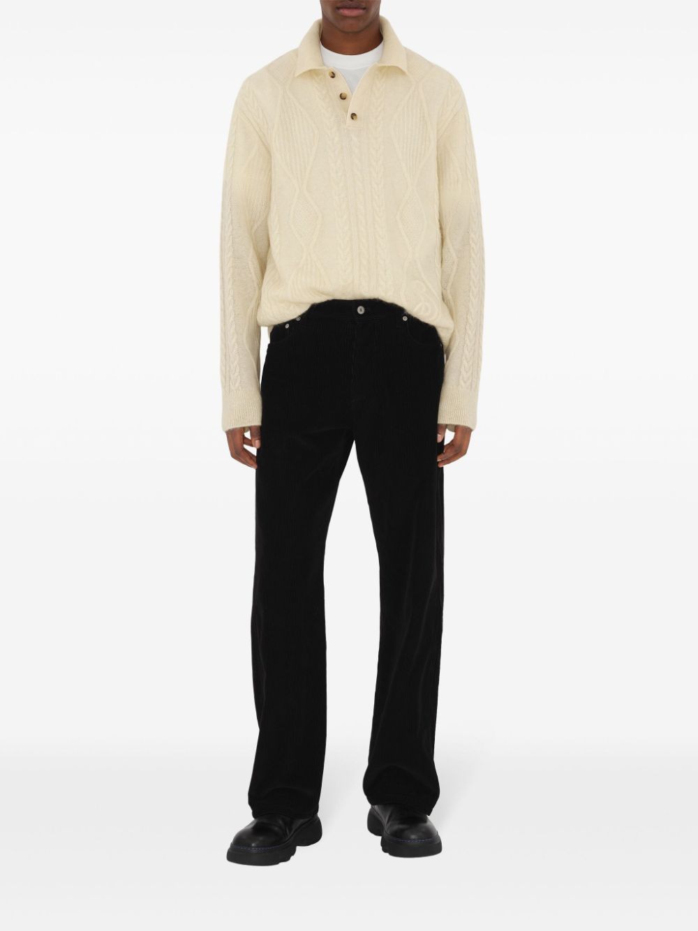 BURBERRY Alpaca Blend Sweater - Men’s
