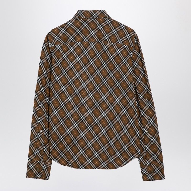 BURBERRY Check Cotton Shirt for Women - FW24 Collection