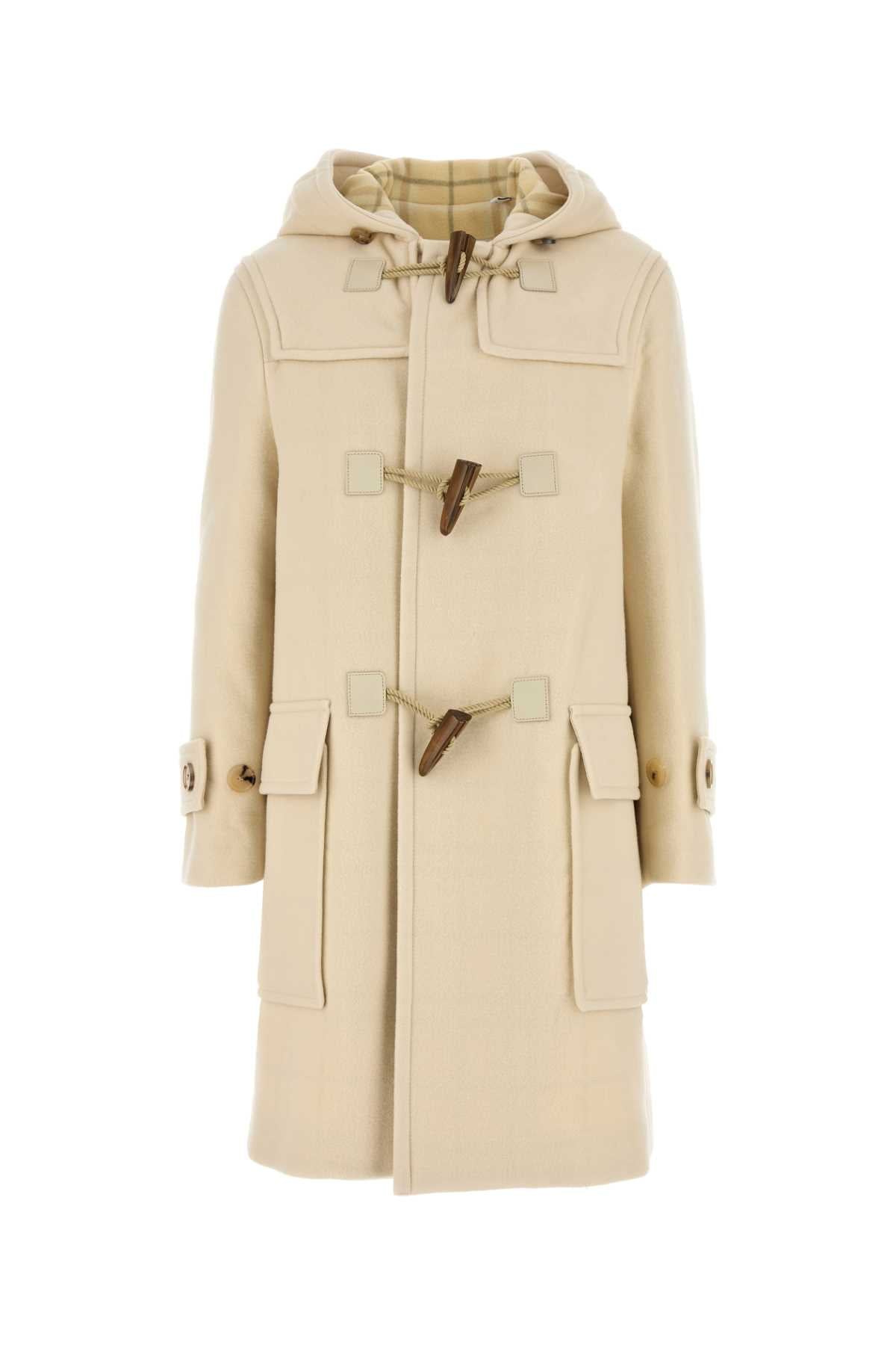 BURBERRY Wool Blend Montgomery Coat for Women - Size 6.5