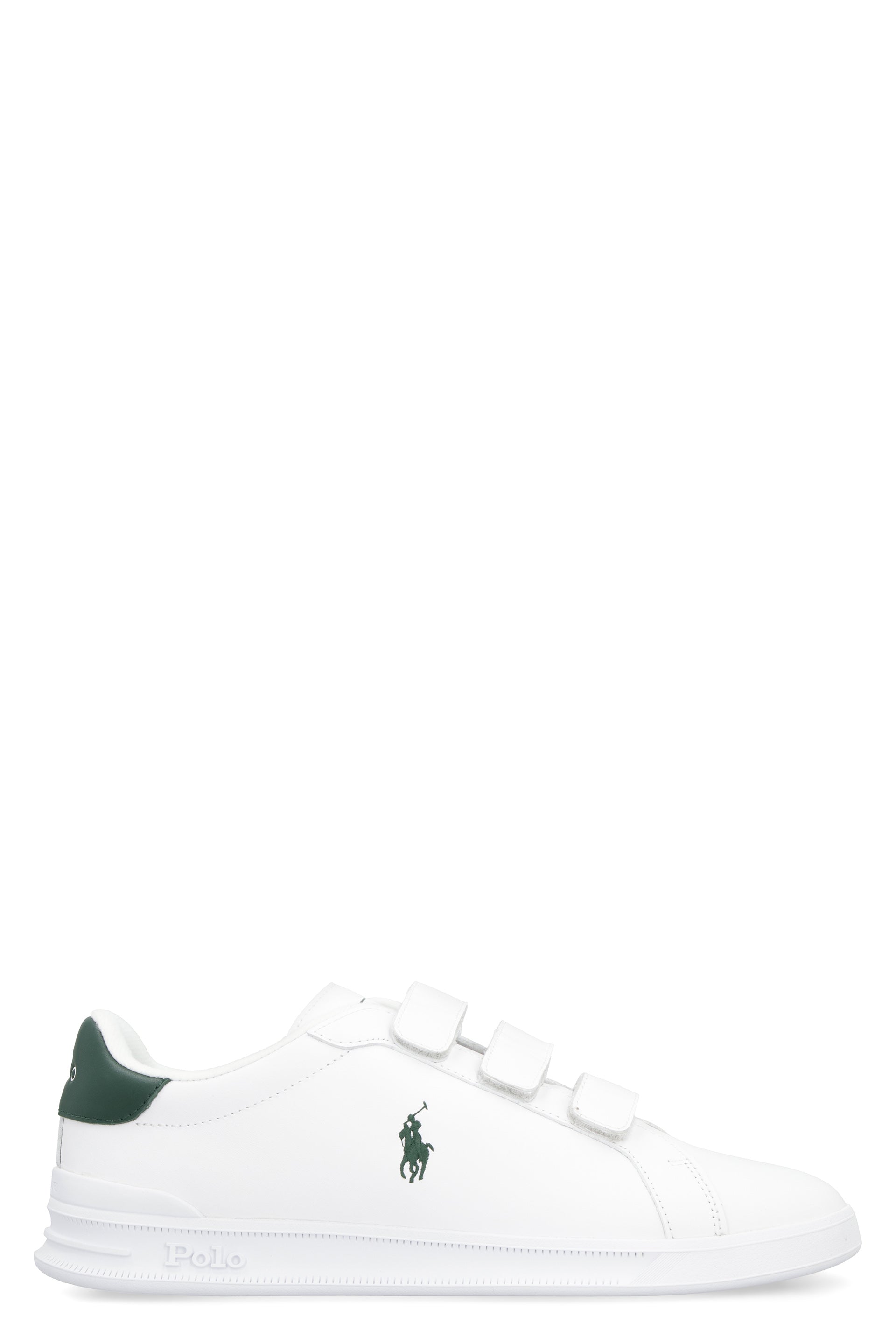 POLO RALPH LAUREN Elegant Leather Low-Top Sneakers for Women