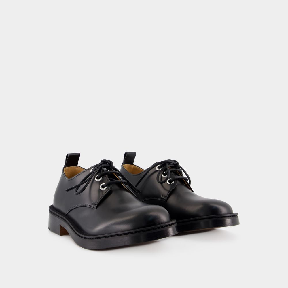ALEXANDER MCQUEEN Lace-Up Leather Shoes for Men