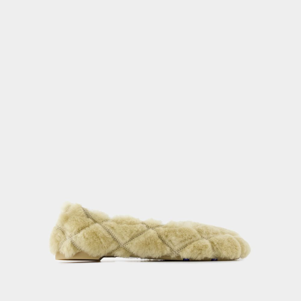 BURBERRY Cozy Mini Ballerinas for Women