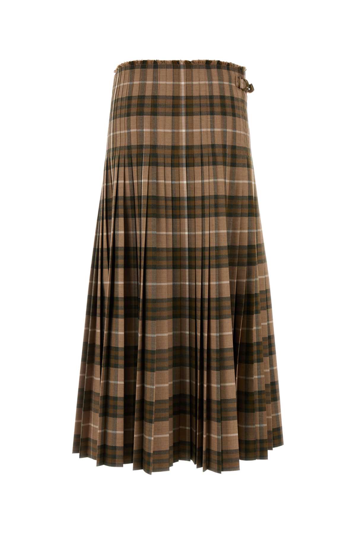 BURBERRY Embroidered Polyester Blend Skirt