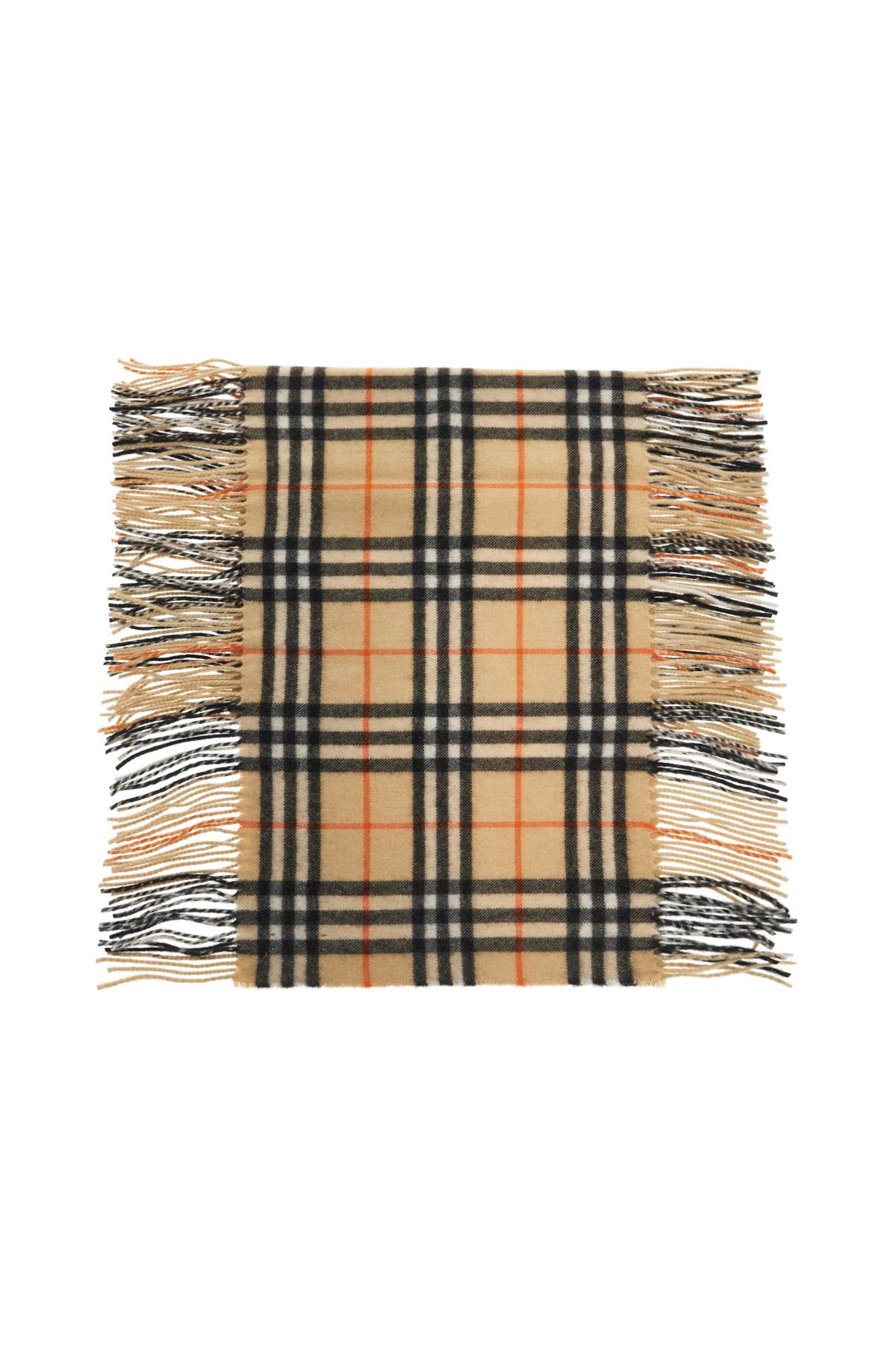BURBERRY Embroidered Cashmere Scarf