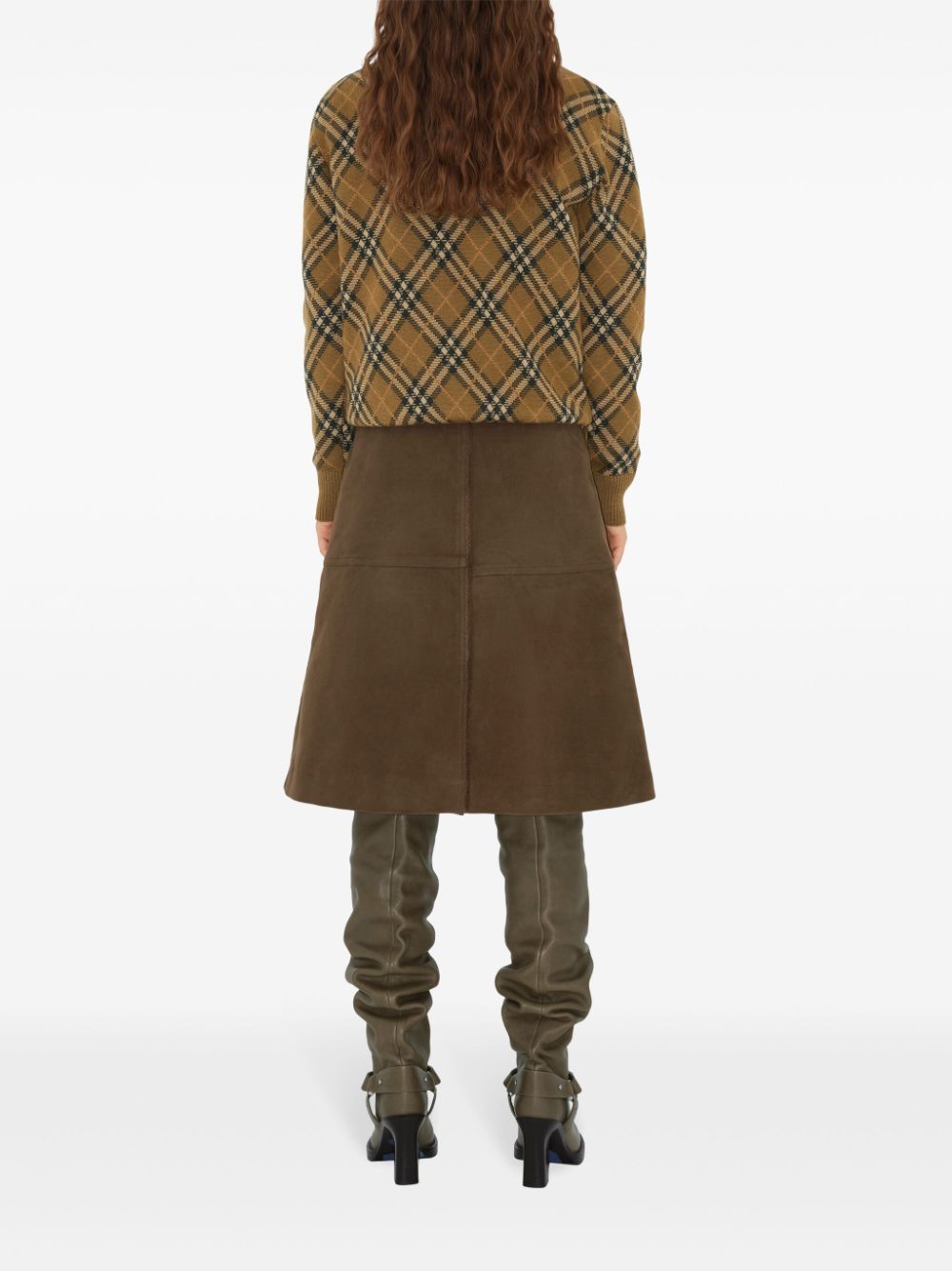 BURBERRY Embroidered Wool Blend Sweater for Women