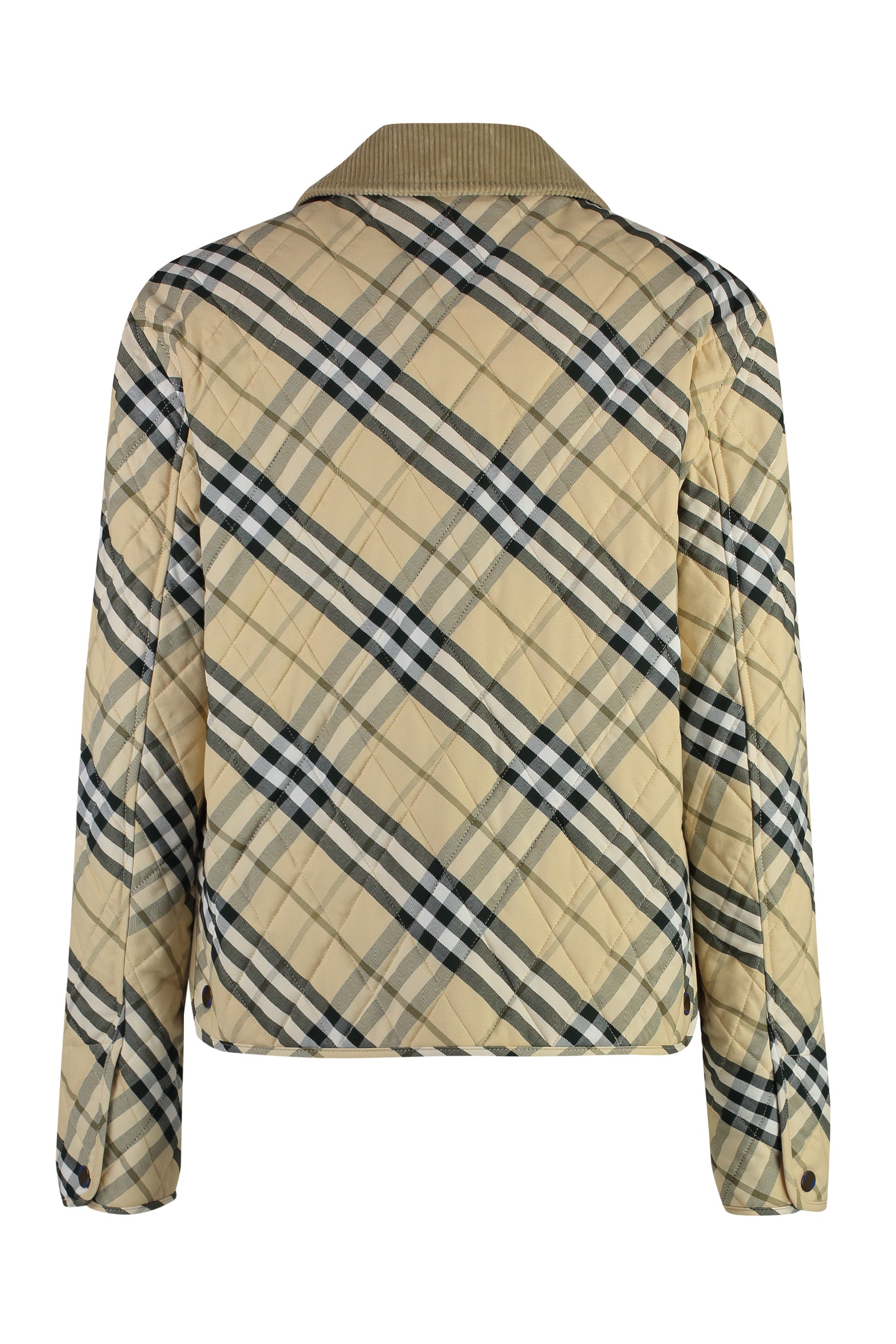 BURBERRY Checkered Design Jacket - Women’s Outerwear