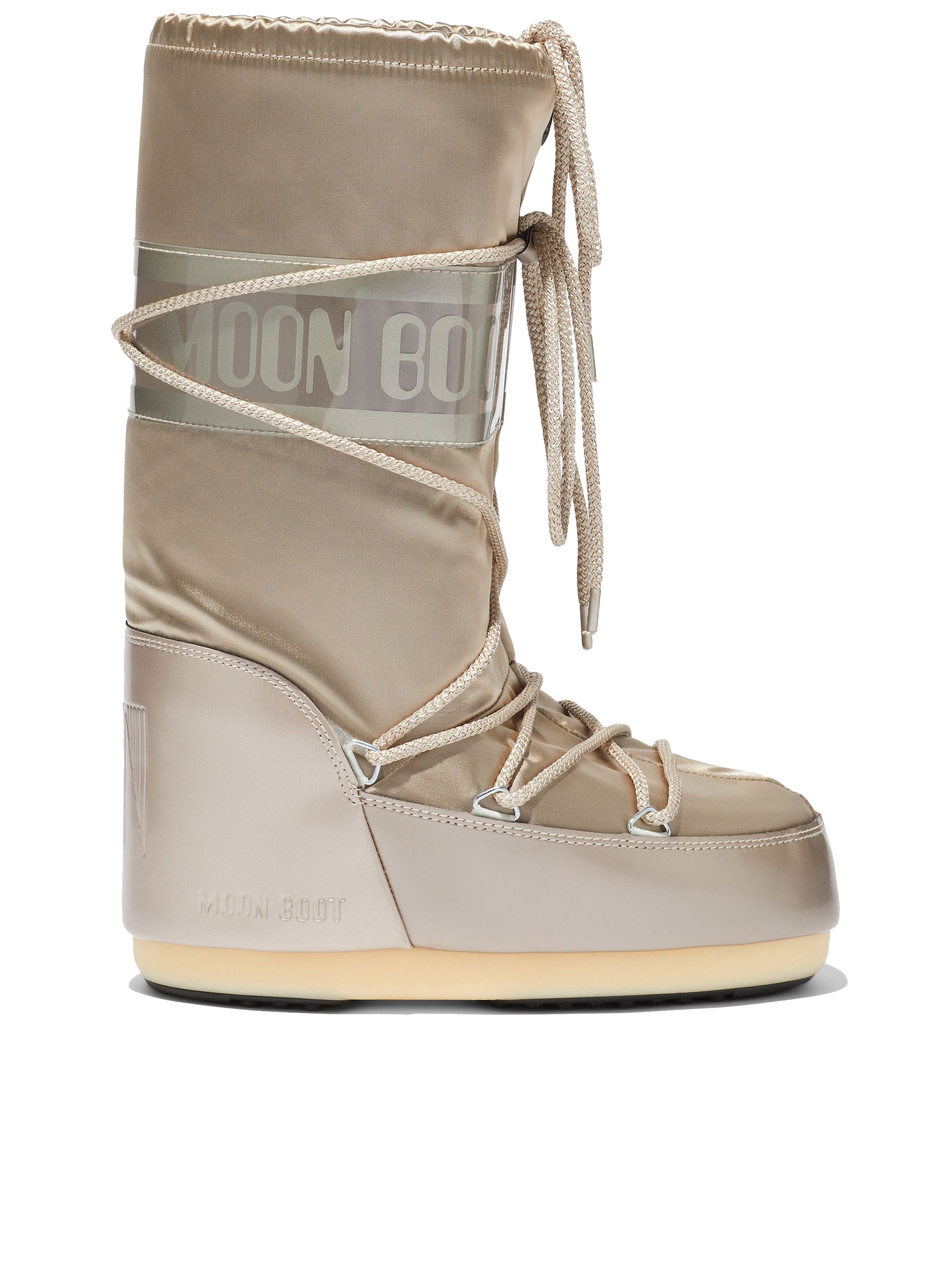 MOON BOOT Icon Glance Metallic Mini Boots for Women