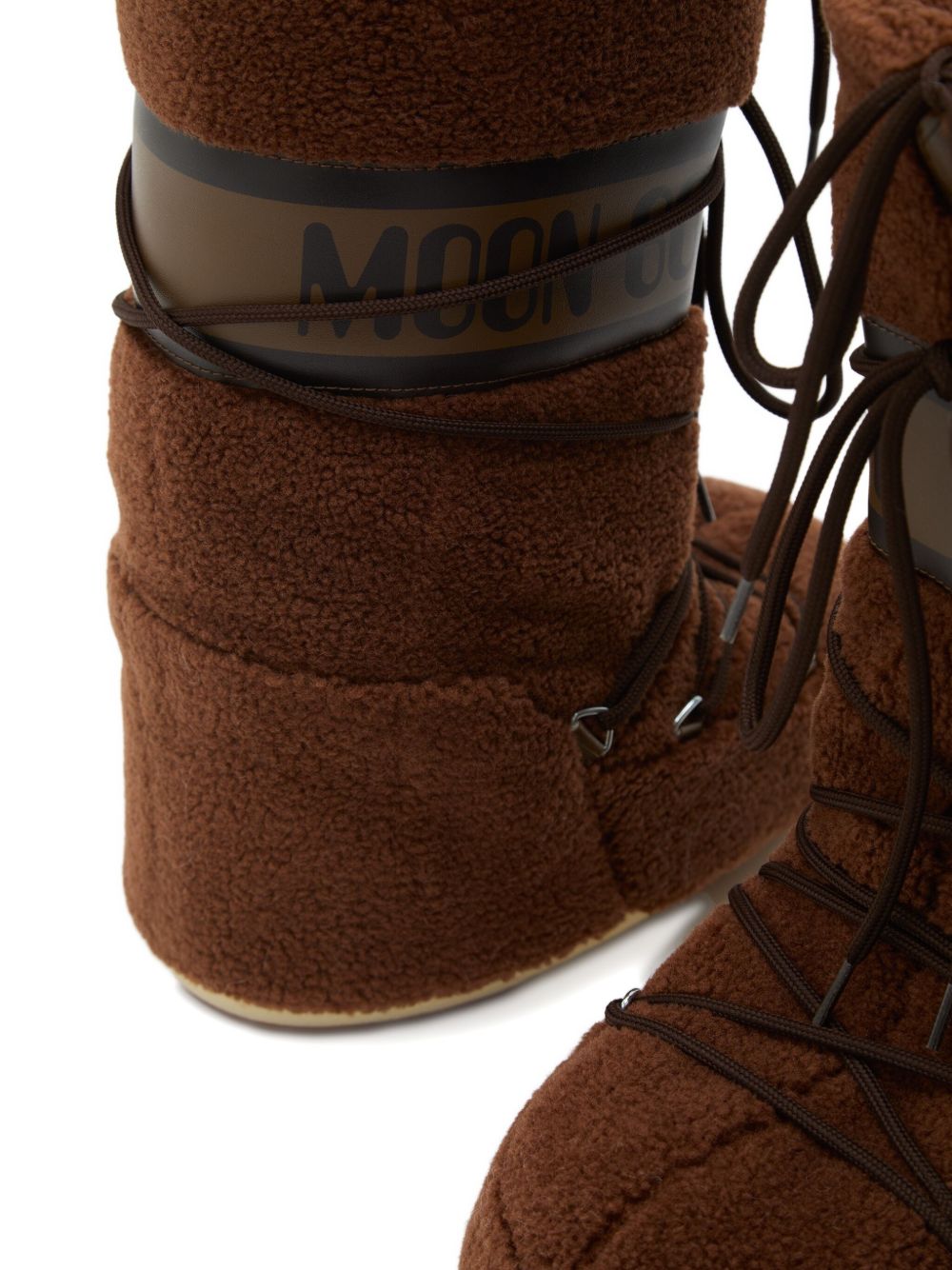 MOON BOOT Cozy Fleece Knee-High Boots