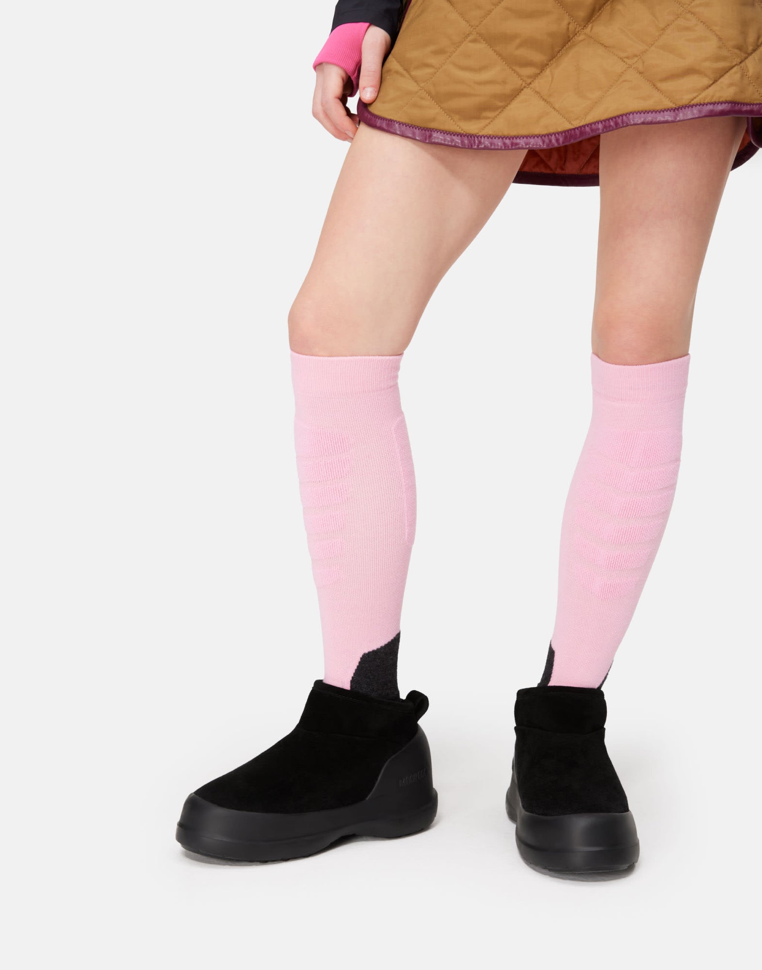 MOON BOOT Luna Suede Low Boots for Women