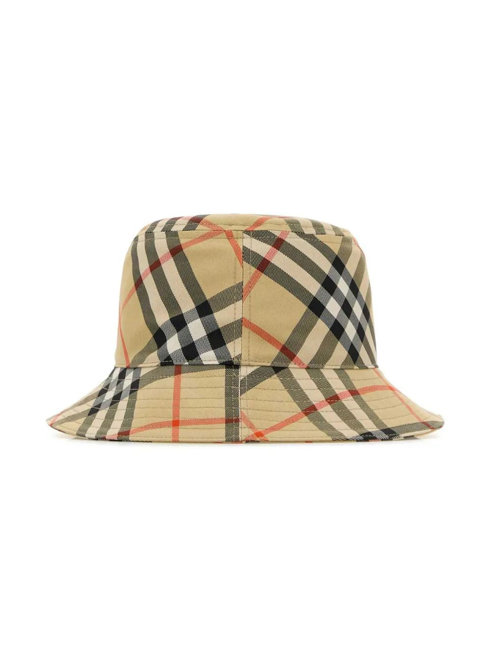 BURBERRY Check Bucket Hat for Men