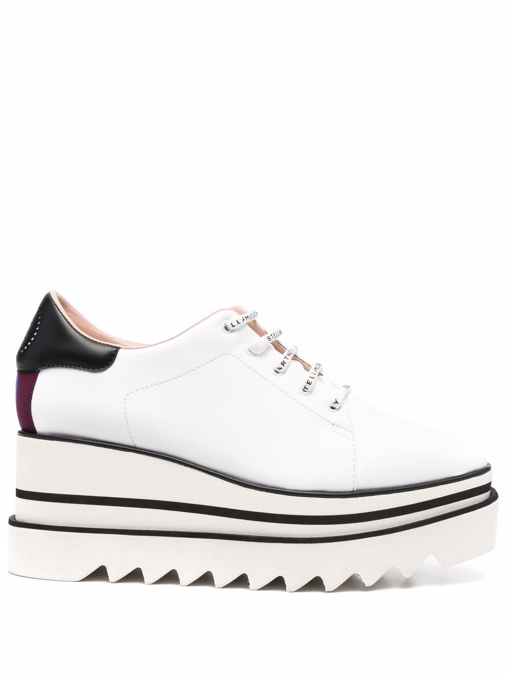 STELLA MCCARTNEY Women's Wedge Sneaker with Rubber Groove - 8 cm