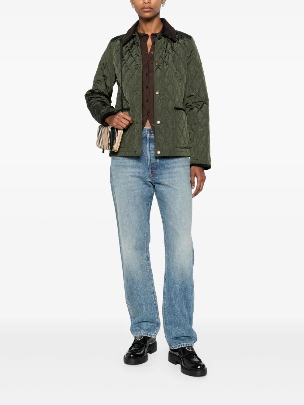 BURBERRY Cotton Jacket for Women - SS25 Collection