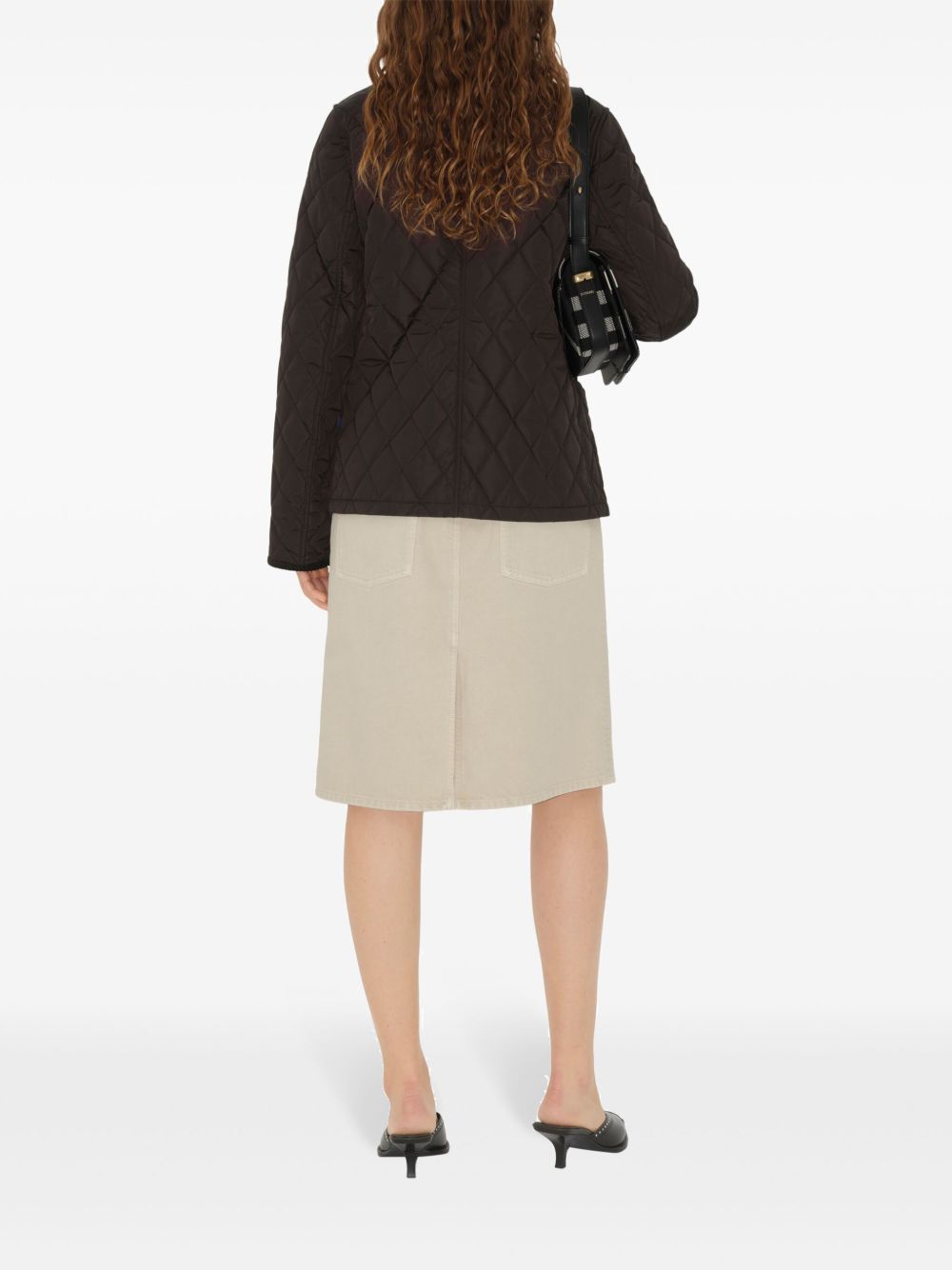 BURBERRY Quilted Vintage Check Jacket for Women