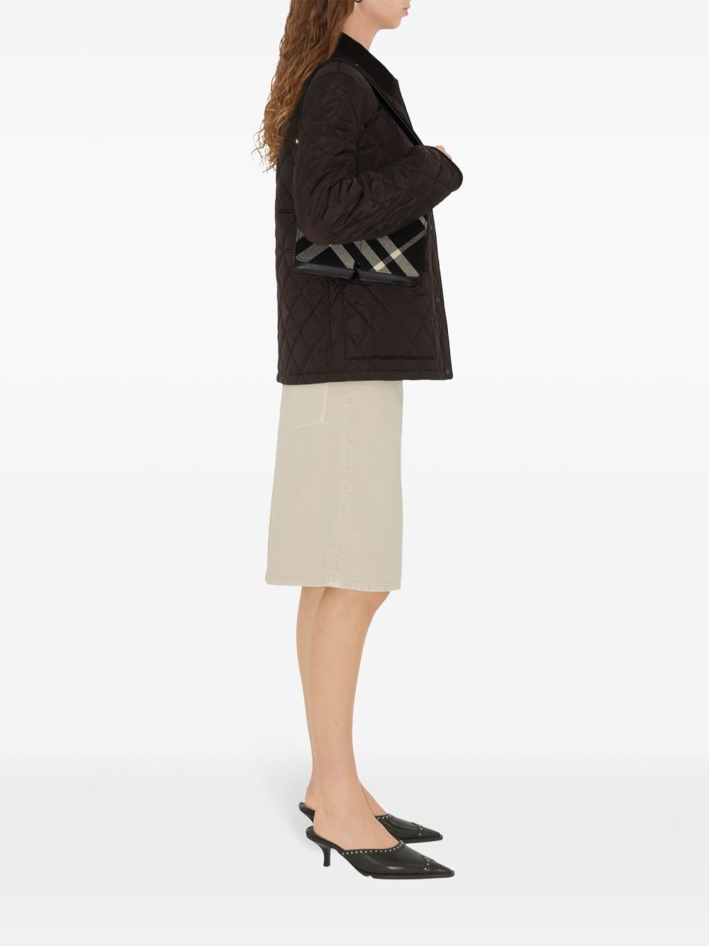 BURBERRY Quilted Vintage Check Jacket for Women