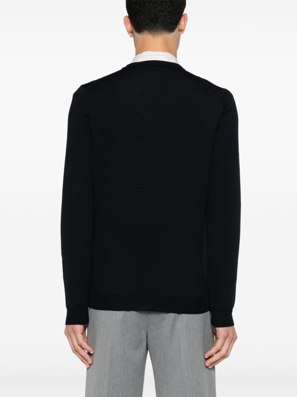 ZANONE V-Neck Slim Fit Sweater
