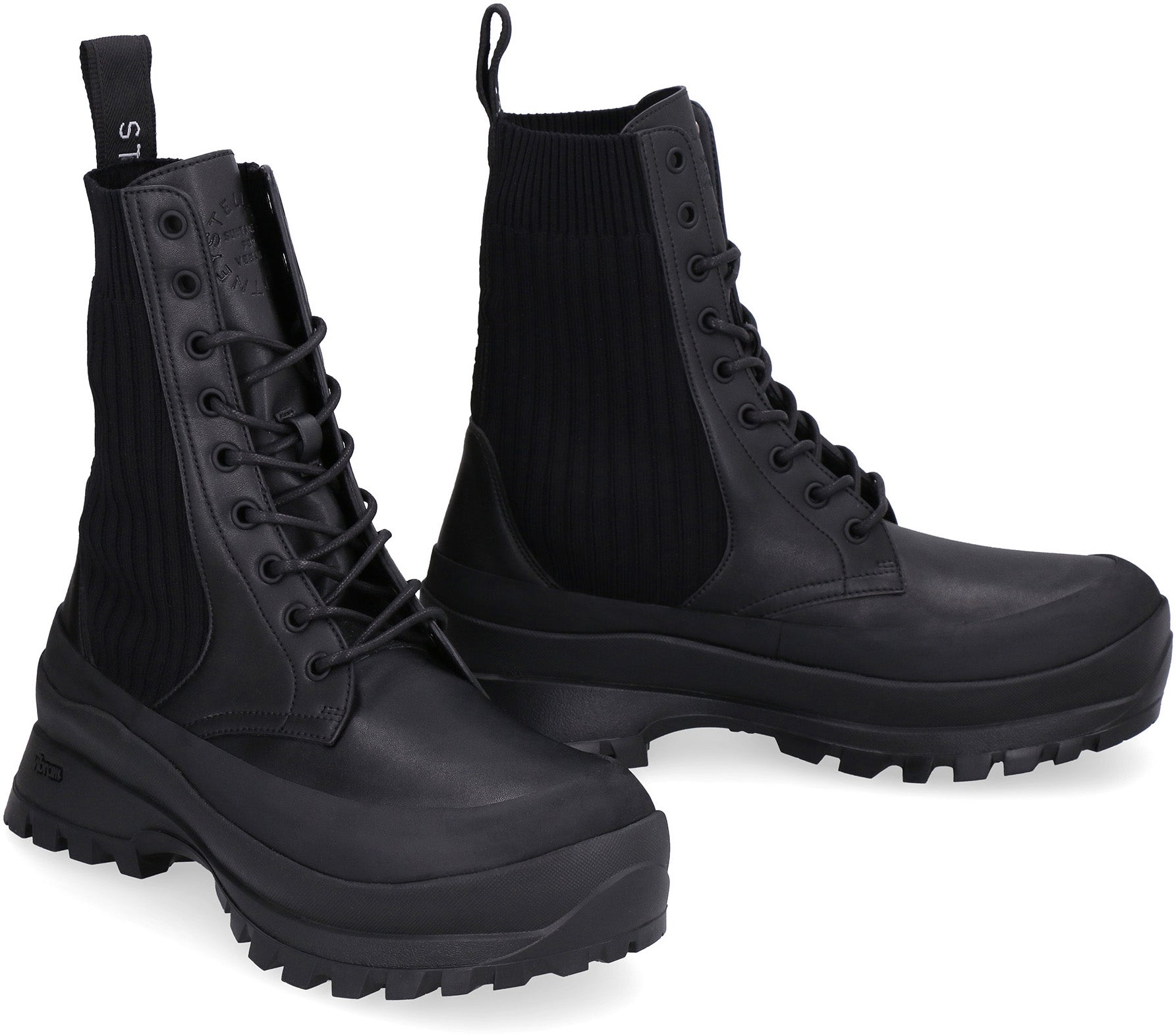 STELLA MCCARTNEY Trace Chelsea Combat Boots