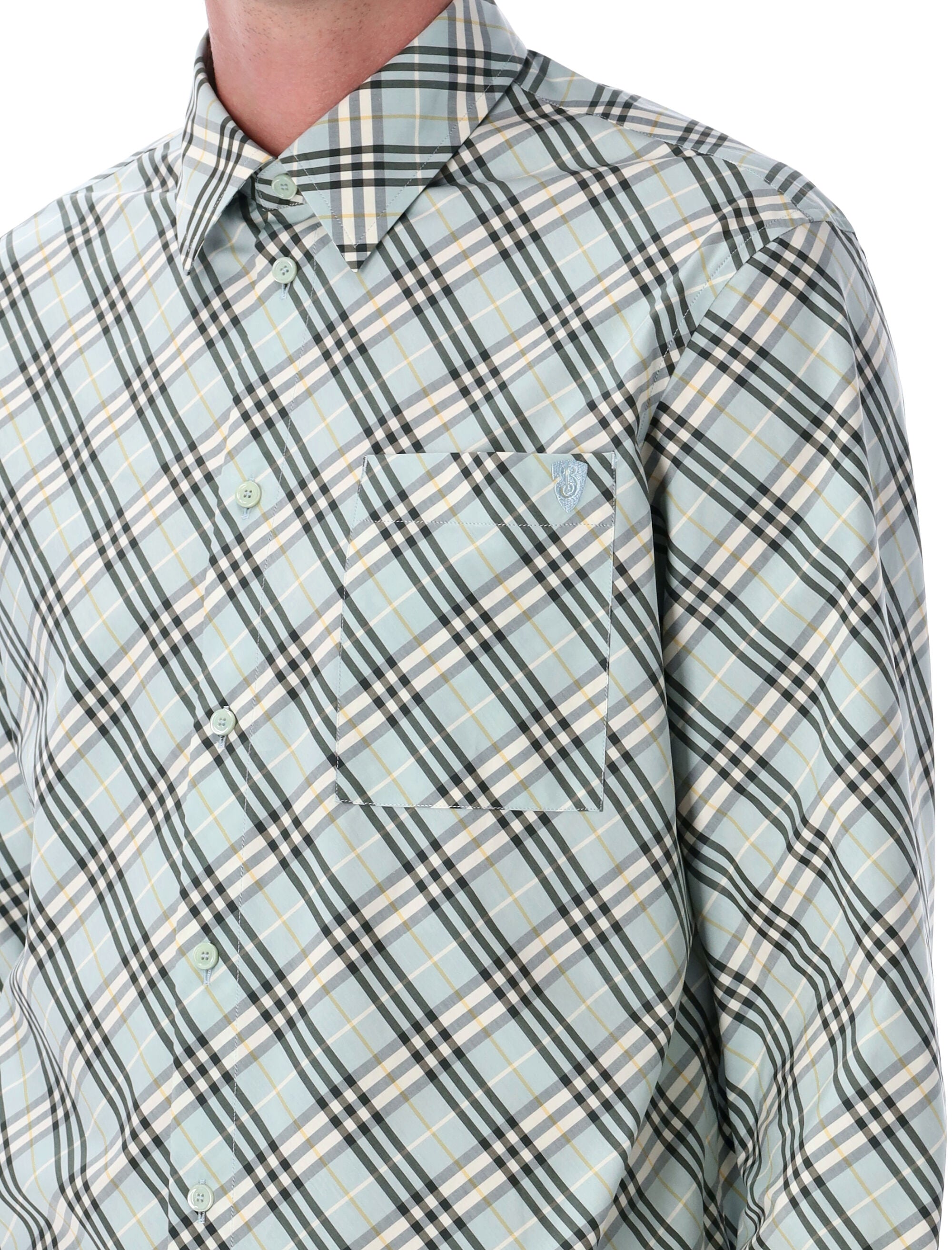 BURBERRY Breeze IP Check Men's Shirt - SS25 Collection