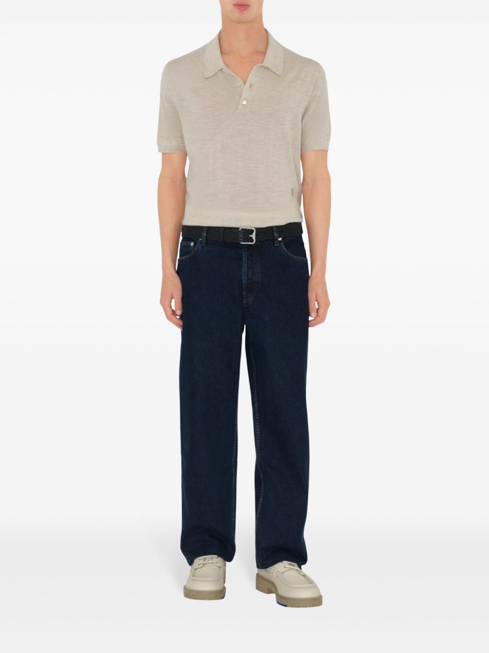 BURBERRY Comfortable 100% Cotton Trousers - SS25