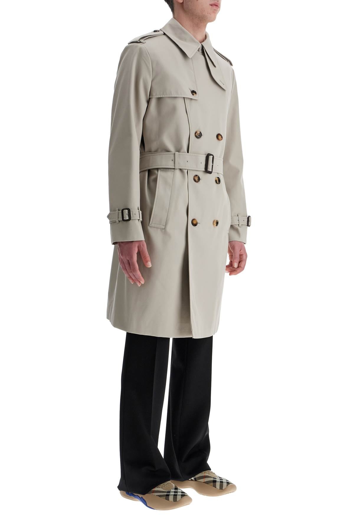 BURBERRY Men's Long Trench Jacket (Size IT 50)