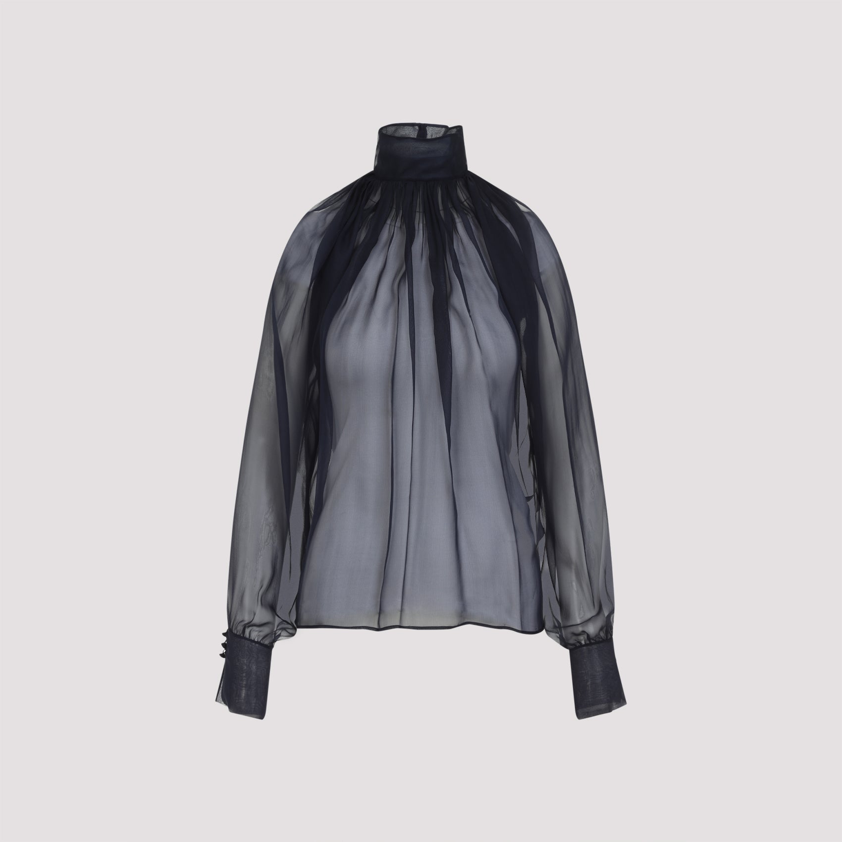 SAINT LAURENT Elegant Silk Blouse for Women
